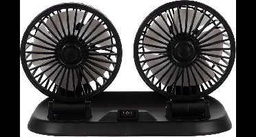 Vrachtwagen dashboard ventilator - 24V - 2 koppen