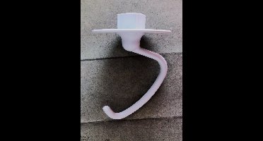 JP15 standaard kneedhaak K45DH voor de Kitchenaid artisan, classic Ultra Power 5KSM125 - 5KSM195, type W10674618, 5K452DH, en voor vele andere machines.