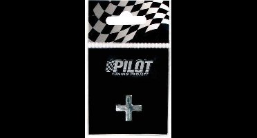 3D symbool chroom - *+*