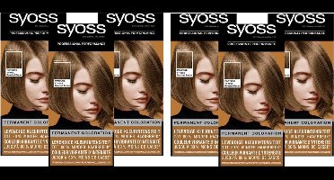 Syoss - Haarverf - 6_66 - Roasted Pecan - 115ml x 6