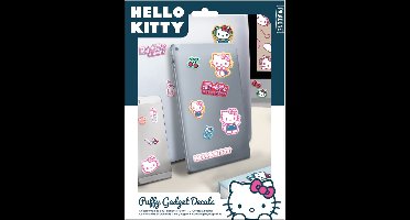 Hello Kitty - Set van gadgetstickers Puffy