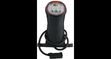 LED zijlicht op rubber recht 12-24V