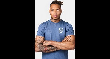 Ajax-t-shirt blauw senior