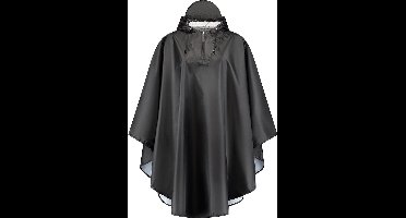 Regenponcho Mirage polyester - zwart