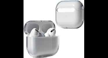 Case - voor - AirPods - 2 / AirPods - 1 - stevige, - sterke, - transparante - hoes - voor - hoofdtelefoon - (hoes - A)