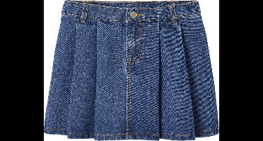 Vertbaudet Meisjesplooirok van jeans