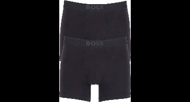 HUGO BOSS Ultrasoft boxer briefs (2-pack) - heren boxers normale lengte modal - zwart