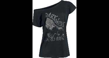 Wednesday Darkness... My old friend Dames T-shirt - zwart - S