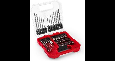 Einhell 109053 Boor- en bitassortiment 40-delig Metaal, Steen, Beton, Hout, Metselwerk 3 mm, 4 mm, 5 mm, 6 mm, 8 mm