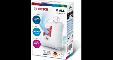 Bosch BBZ41FG / Siemens VZ41AFG Stofzuigerzakken Type G - 4 stuks