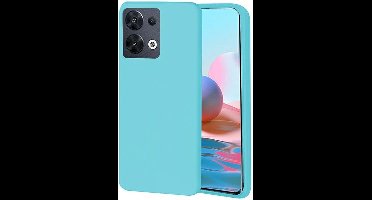 Beline Candy Case voor Oppo Reno 8 blauw/blauw