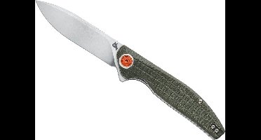 Black Fox Zakmes Artia OD Groen Micarta