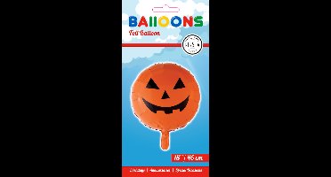 3x Folieballon Pompoen/Halloween 18″ - Halloween Scary Eng Party Thema Feest
