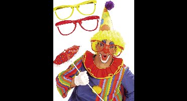 Clownsbril rood
