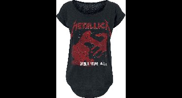 Metallica Kill 'Em All Shattered Dames T-shirt - zwart - S