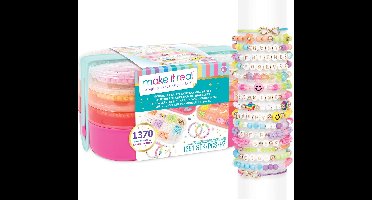 Make it Real - DIY Juwelenkoffer to-go - koffer met 36 vakjes en 1370+ kralen