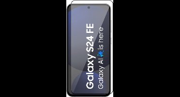 Screenprotector geschikt voor Samsung Galaxy S24 FE - Volledig Dekkend Glas Screen Protector