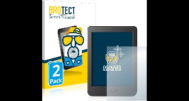 BROTECT - Screenprotector voor Tolino Page 2 - Folie Beschermfolie matte 2 Stuks