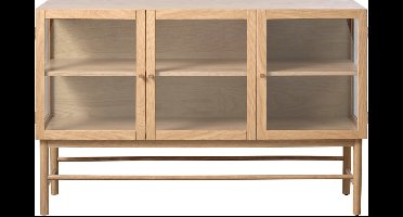 Dressoir Naturel Eikenhout - Gewicht 42kg - 140,2x43x88cm