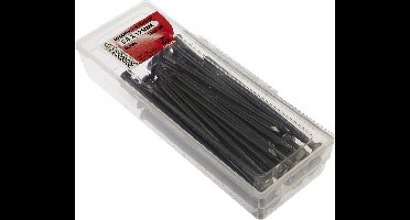 Draadnagel platkop blank 5.0x125mm. 1000 gram. Deltafix.