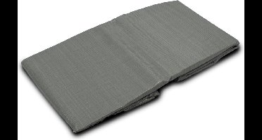 EXIT Zwembad Grondzeil 500x500cm - Gronddoek Zwembad - Bodembescherming - Zwembad Accessoire - Grijs
