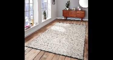 Vloerkleed Heather Beige 160x230cm - Giga Living