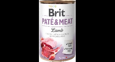 Brit Blik Paté & Meat 400 g - Hondenvoer - 6 x Lam