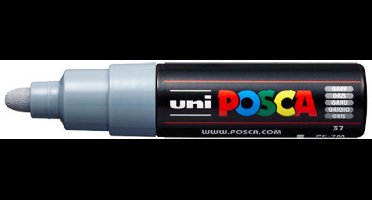 Grijs verfstift op waterbasis met conische punt breed