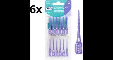 Tepe Easypick Paars XL - 6 x 36 Stuks - Voordeelverpakking