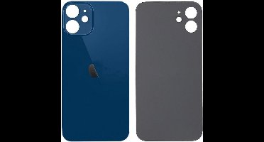 CoreParts MOBX-IP12-23 mobiele telefoon onderdeel Deksel van de achterbehuizing Blauw