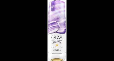 Olay - Indulgent Moisture Body Wash for Women, Infused with Vitamin B3, Notes of Elderberry and Almond Cream Scent - 591ml