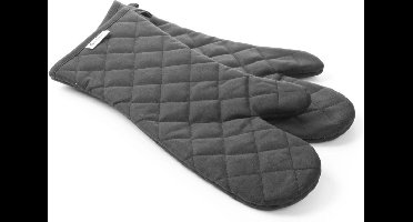 HENDI Extra lange ovenwanten – vlamvertragend katoen – set van 2 – 380 mm – hittebestendig tot 250°C