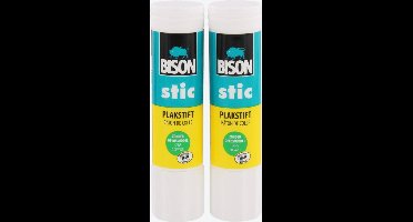 Bison Plakstiften - Plakstift - Lijmstift - 2 stuks - Bestseller