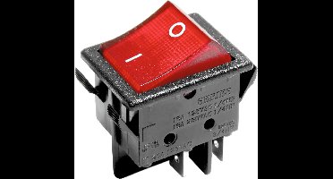 Dparts schakelaar geschikt voor Numatic - past op elke Henry en Hetty stofzuiger - Aan / uit schakelaar - Rood