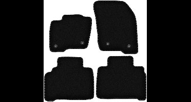 BASIC zwarte veloursmatten voor: Ford Galaxy MK3 minivan (2015-)