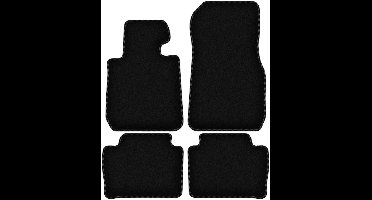 BASIC zwarte veloursmatten voor: BMW 3 G21 stationwagen, Touring (2018-)
