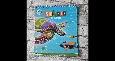 Stickeren op Nummer Dieren