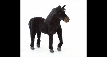Wild Paard Knuffel 36 cm, zwart, Hansa