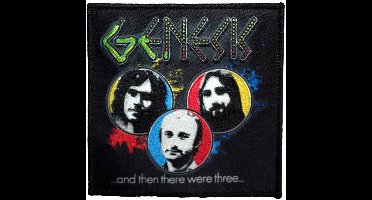 Genesis - And Then There Were Three Patch - Zwart