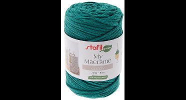 Macrame Cordy 200gr / 85mtr, Emerald Green