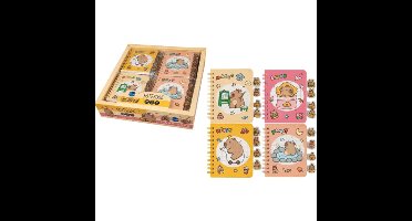 Centrum 24 notitieboekjes Capybara