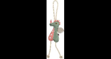 Trixie draak leer met touw 55 cm