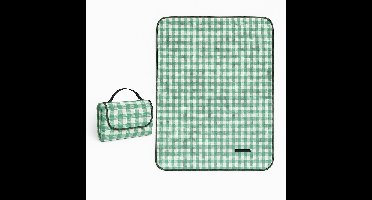 Niceey Picknickkleed - Waterdicht - Makkelijk mee te nemen - 130 x 150cm - Groen