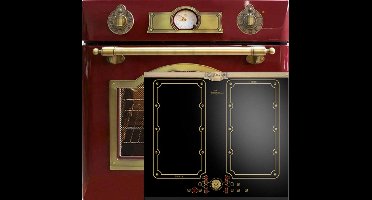 Kaiser - inbouwoven - EH 6355 RotEm - KCT 6192 FI Em - inductiekookplaat - 60 cm - 1-voudige telescoopgeleider - elektrische inbouwoven - zelfvoorzienend - 60cm - 67L - 8 functies