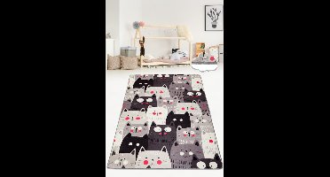 Asir - Tapijt (80 x 120) - Veelkleurig - 80 x 120 cm