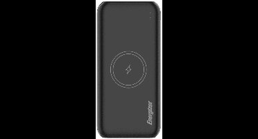 Energizer QE10009PQ powerbank Lithium-Polymeer (LiPo) 10000 mAh Draadloos opladen Zwart