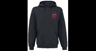 Deadpool No One Cares Heren Trui met capuchon - zwart - S