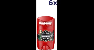 6x Old Spice Wolfthorn anti-transpirant stick 50 ml deodorant