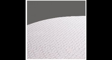 Bulgomme Dikke Tafelbeschermer - Rond Tafelkleed 135 cm - Wit