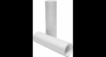 Wefiesta Serpentine 4 Meter Papier Zilver 20-delig